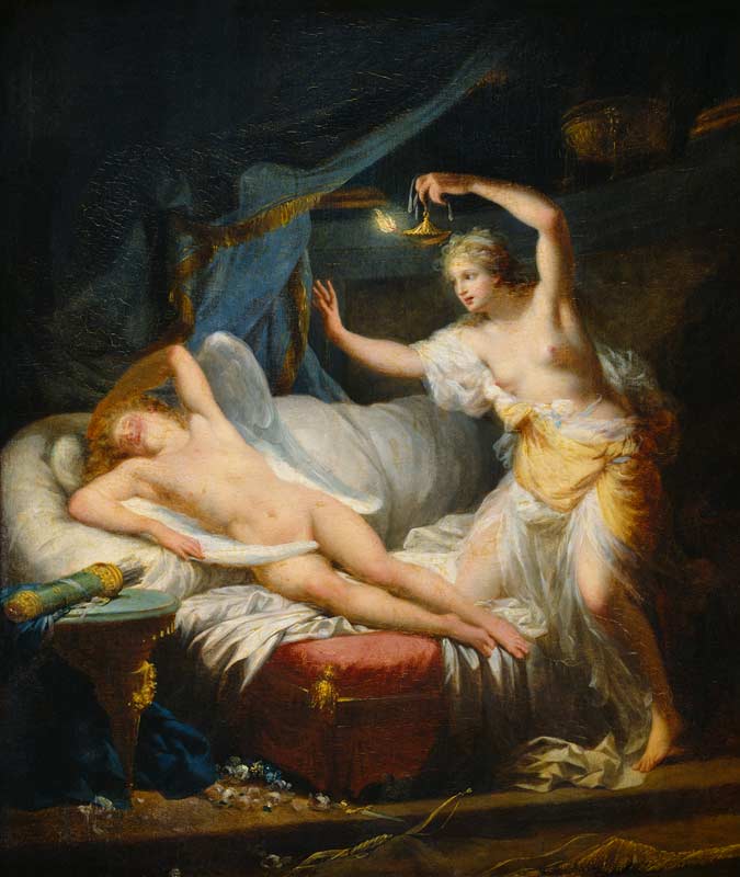 Cupid and Psyche von Jean-Baptiste Regnault