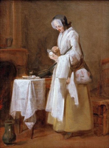 Mahlzeit für Genesung von Jean-Baptiste Siméon Chardin
