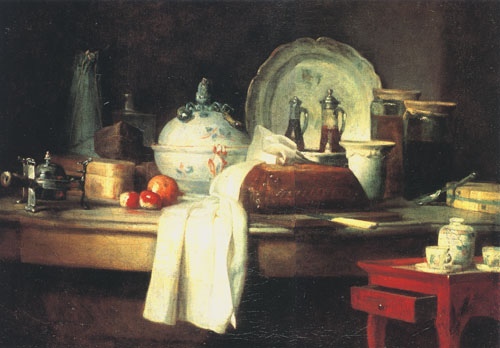 Die Speisekammertabelle von Jean-Baptiste Siméon Chardin