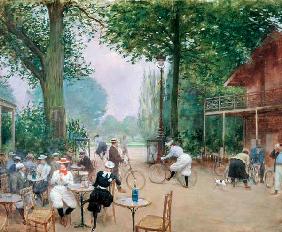 The Chalet du Cycle in the Bois de Boulogne 1900