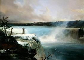 Niagara Falls, c.1837-40 (oil on canvas) 16th