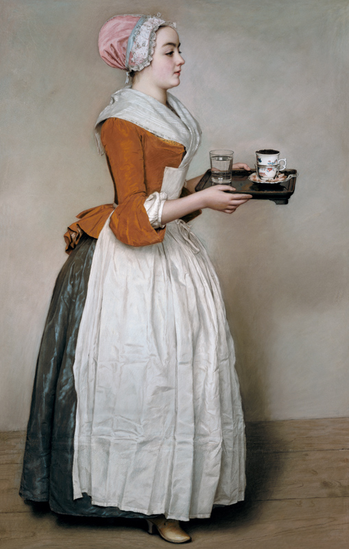 Das Schokoladenmädchen von Jean-Étienne Liotard