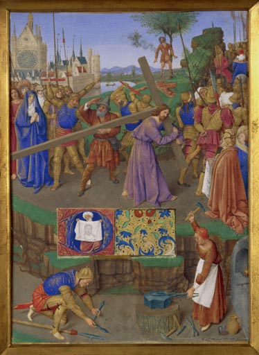 Die Kreuztragung Christi von Jean Fouquet