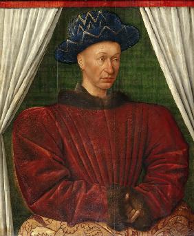 Porträt von König Karl VII. von Frankreich