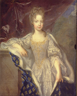 Bildnis der Adelaide von Savoyen von Jean François de Troy
