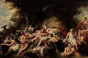 Diana im Bade von Jean François de Troy