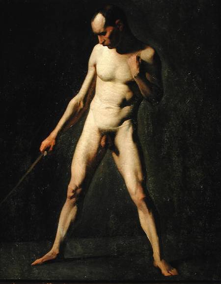 Nude Study von Jean-François Millet