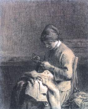 Frauenflickarbeit 1853