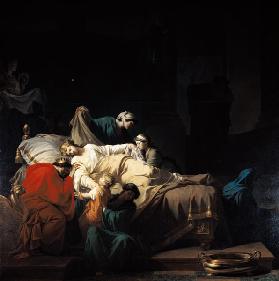 Alcestis sacrifices herself to save her husband Admetus, King of Pherae 1785