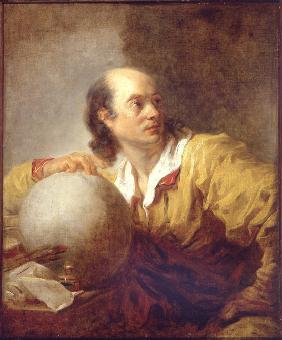 Porträt von Jérôme Lalande (1732-1807)