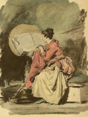 J.H.Fragonard, Lesendes Mädchen