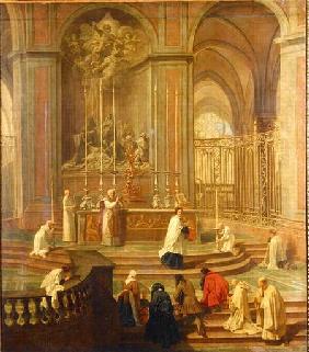 The Mass of Canon Antoine de La Porte or, The Altar of Notre Dame 1708-10