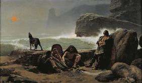 Les gardescôtes gaulois (Die gallischen Küstenwächter) 1888