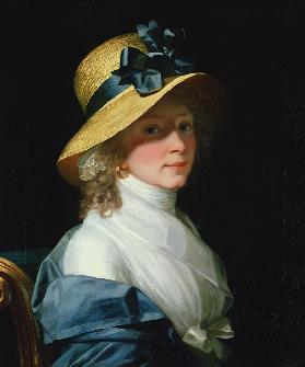 Portrait of Frau Senator Elisabeth Hudtwalcker, nee Moller (1752-1804) 1798