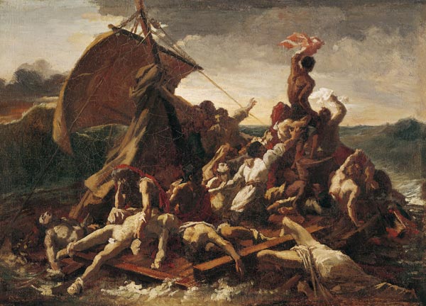 Study for The Raft of the Medusa von Jean Louis Théodore Géricault