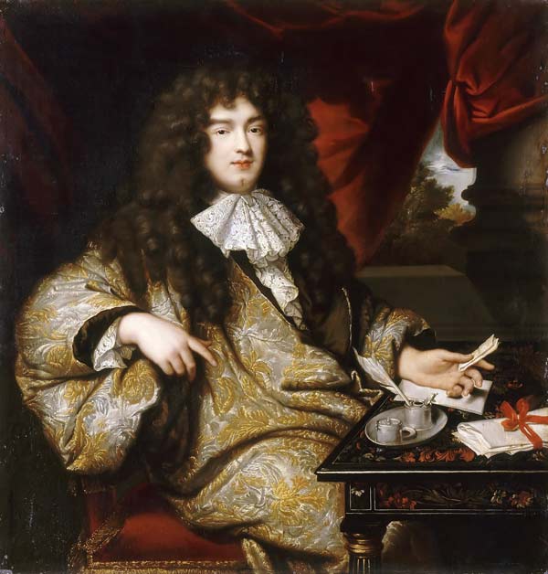 Jean-Baptiste Colbert (1651-90) Marquis de Seignelay von Jean Marc Nattier