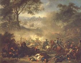 Die Schlacht von Lesnaja 1717
