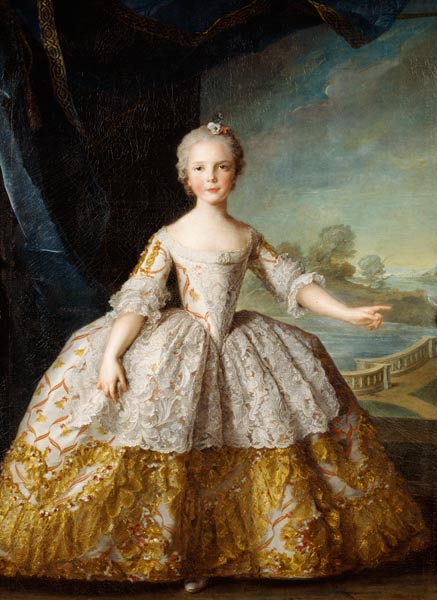 Infanta Isabelle de Bourbon-Parme (1741-63) von Jean Marc Nattier
