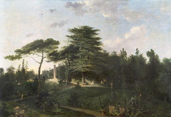 The Cedar of Lebanon in the Jardin des Plantes von Jean-Pierre Houel