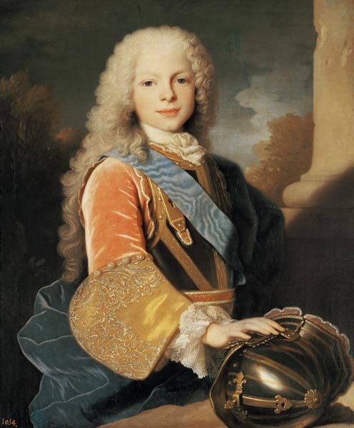 Portrait of Ferdinand de Bourbon and Savoy (1713-59) Prince of Asturias von Jean Ranc