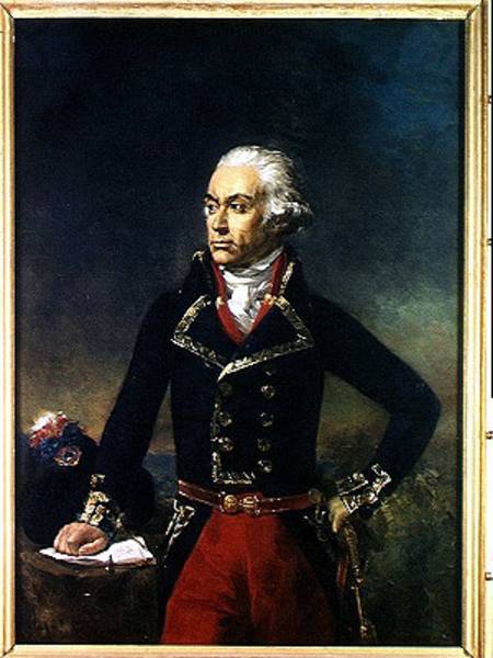 Charles-Francois du Perier Dumouriez (1739-1823) after a painting by Jean Antoine Houdon von Jean Sebastien Rouillard