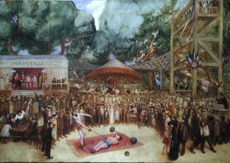 The Fair at Saint-Cloud von Jean Veber
