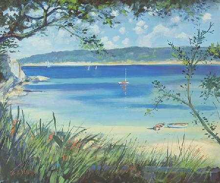 Salcombe, Southsands Beach 2000