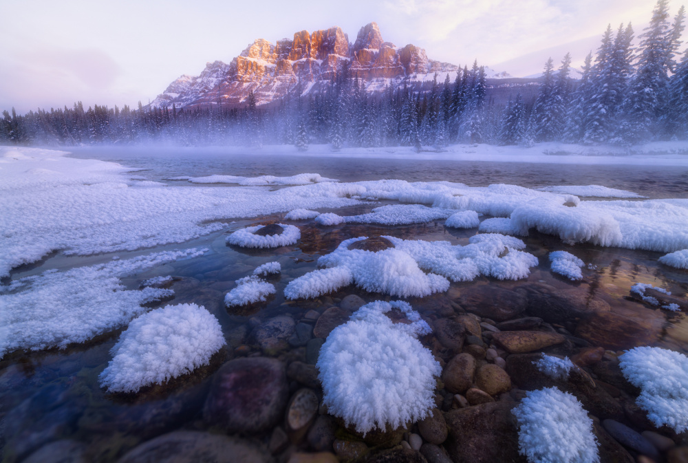 Der Winterzauber der Rocky Mountains von Jenny L. Zhang ( 雨田）