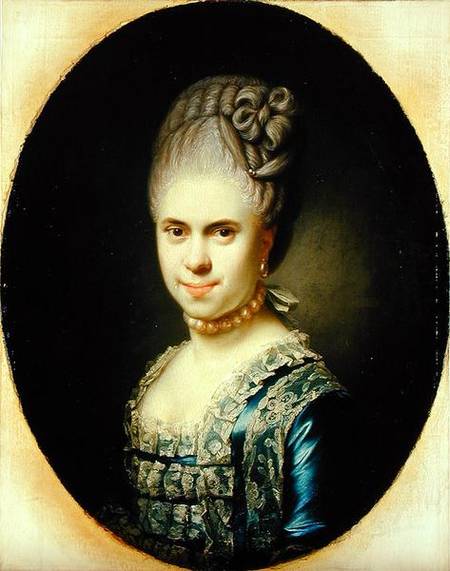 Portrait of Dorothea Maria Lienau von Jens Juel