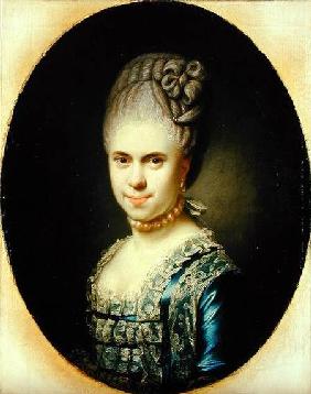Portrait of Dorothea Maria Lienau 1772