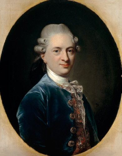 Portrait of Vincent Lienau von Jens Juel