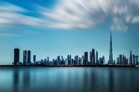 Blaues Dubai