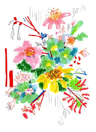 Floral Sketch 2 2014