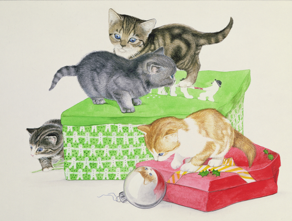 Four Kittens von Joan Freestone