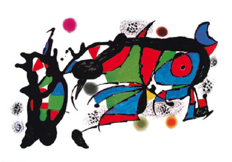 Obra de Joan Miro  - (JM-539) von Joan Miró