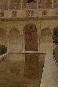 Patio de la Alberca, Granada. 1917
