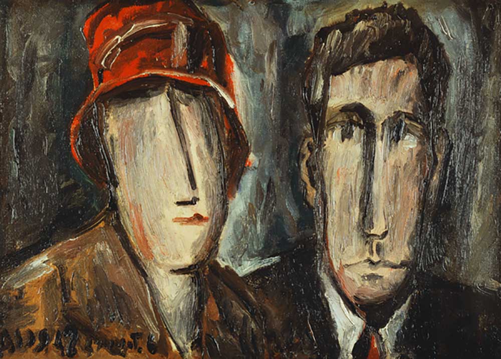 Paar, 1927 von Joaquin Torres-Garcia
