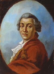 Bildnis des Dichters Alexander Sumarokov (1717-1777).