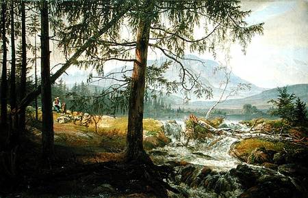 Northern Landscape von Johan Christian Clausen Dahl
