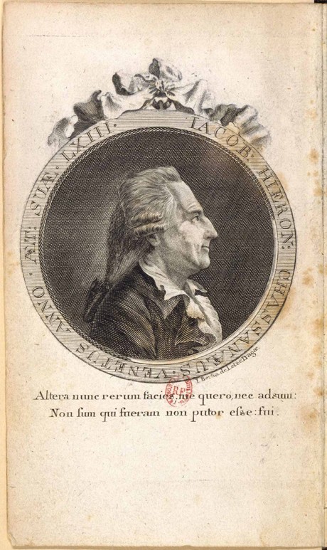 Porträt des Giacomo Girolamo Casanova (1725-1798) von Johann Berka