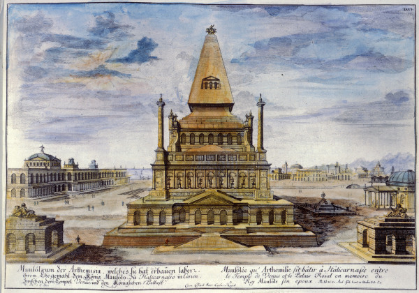 Halikarnassos, Mausoleum von Johann Bernhard Fischer von Erlach