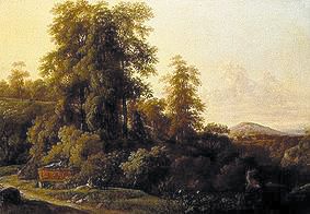 Arkadische Landschaft. von Johann Christian Klengel