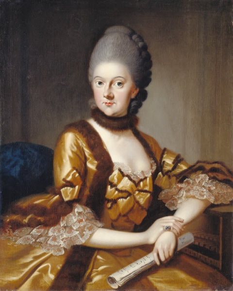 Anna Amalia Herzogin von Sachsen. von Johann Ernst Heinsius