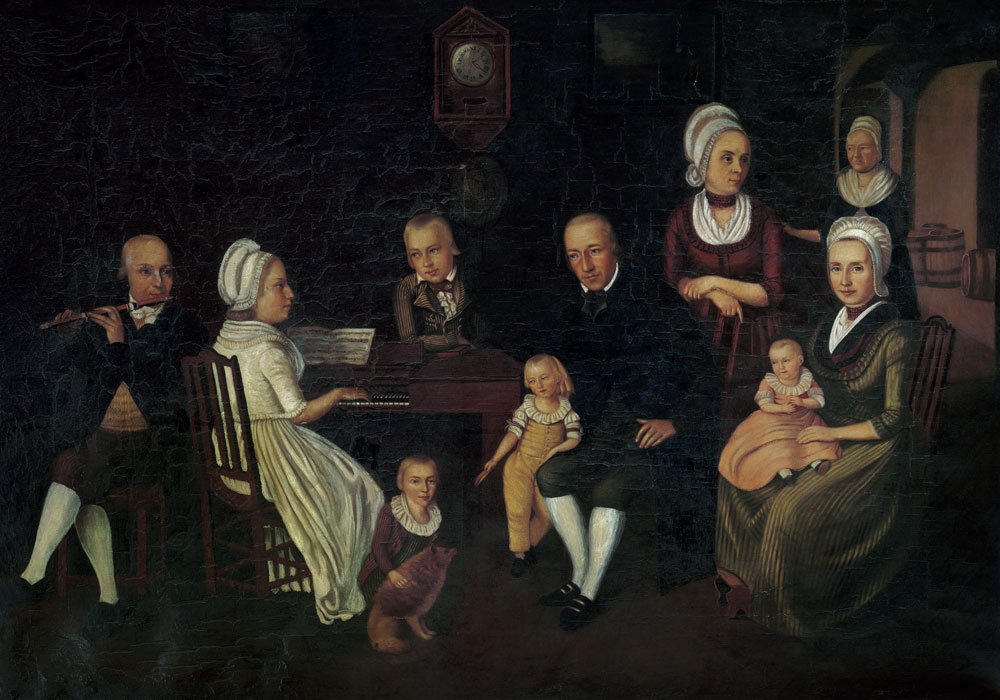 Die Familie Bruch im Stiefel Kopie von Berta Bruch von Johann Friedrich Dryander