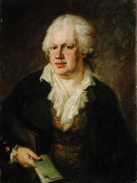 Portrait of the Poet Joseph Marius Von Babo (1756-1822) von Johann Georg Edlinger