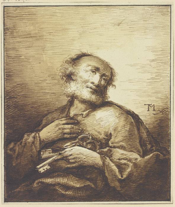 Der Apostel Petrus von Johann Georg Trautmann