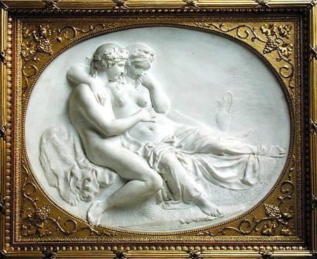 Bacchus comforting Ariadne von Johann Gottfried Schadow