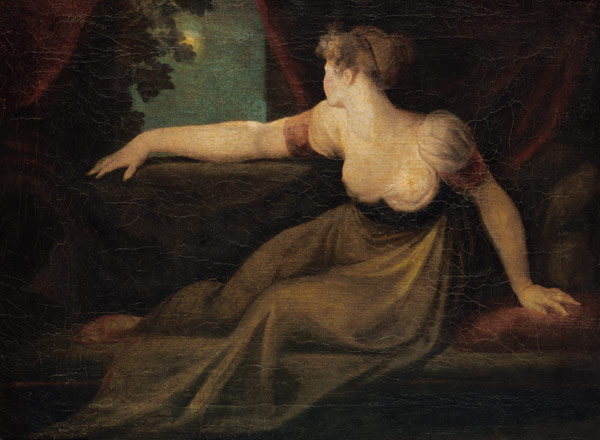 Dame im Mondschein von Johann Heinrich Füssli