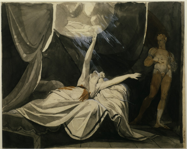 Kriemhild sieht im Traum von Johann Heinrich Füssli