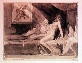 The Nightmare Leaving Two Sleeping Women 1810